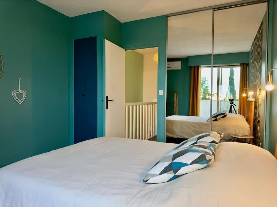 Maison Au Calme 2 Chambres Terrasse Clim Parking Gratuit Montpellier Buitenkant foto